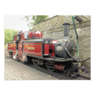 DAMPFLOKOMOTIVE FOTODRUCK
