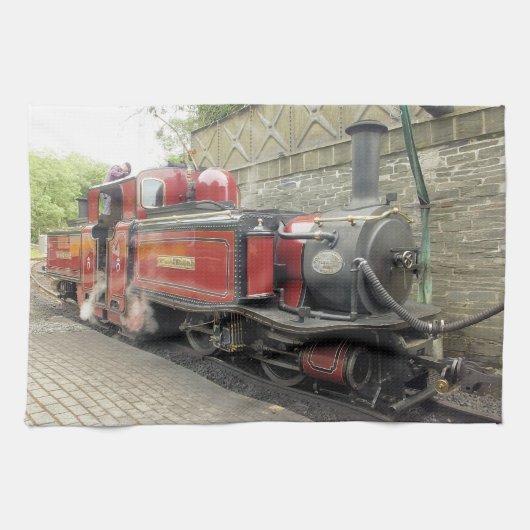 DAMPFLOKOMOTIVE GESCHIRRTUCH (Horizontal)