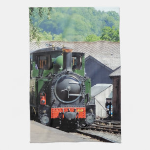 DAMPFLOKOMOTIVE GESCHIRRTUCH