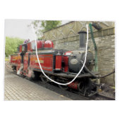 DAMPFLOKOMOTIVE GROßE GESCHENKTÜTE (Rückseite)