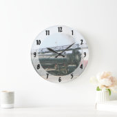 Dampflokomotive Große Wanduhr (Zuhause)