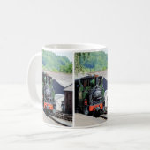 DAMPFLOKOMOTIVE KAFFEETASSE (Vorderseite Links)