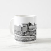 Dampflokomotive Kaffeetasse (Vorderseite Links)
