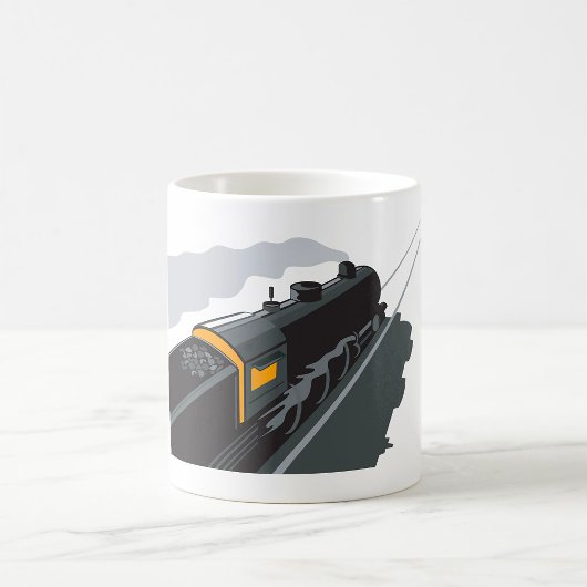 Dampflokomotive Kaffeetasse