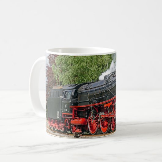 Dampflokomotive Kaffeetasse (Vorderseite Links)