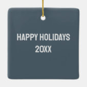 Dampflokomotive Keramikornament (Rückseite)