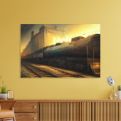 Dampflokomotive Leinwanddruck (Insitu (Wohnzimmer))