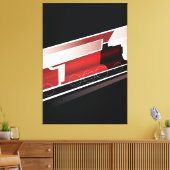 Dampflokomotive Leinwanddruck (Insitu (Wohnzimmer))