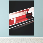 Dampflokomotive Leinwanddruck (Insitu (Holzboden))