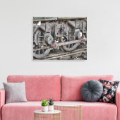 DAMPFLOKOMOTIVE LEINWANDDRUCK (Insitu (Wohnzimmer))