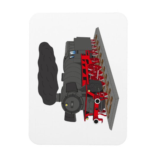 Dampflokomotive Magnet (Vertikal)