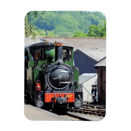 DAMPFLOKOMOTIVE MAGNET (Vertikal)