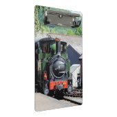 DAMPFLOKOMOTIVE MINI KLEMMBRETT (Schrägansicht)