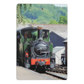 DAMPFLOKOMOTIVE MINI KLEMMBRETT (Rückseite)