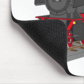 Dampflokomotive Mousepad (Ecke)