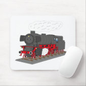 Dampflokomotive Mousepad (Mit Mouse)