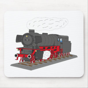 Dampflokomotive Mousepad