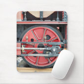 DAMPFLOKOMOTIVE MOUSEPAD (Mit Mouse)