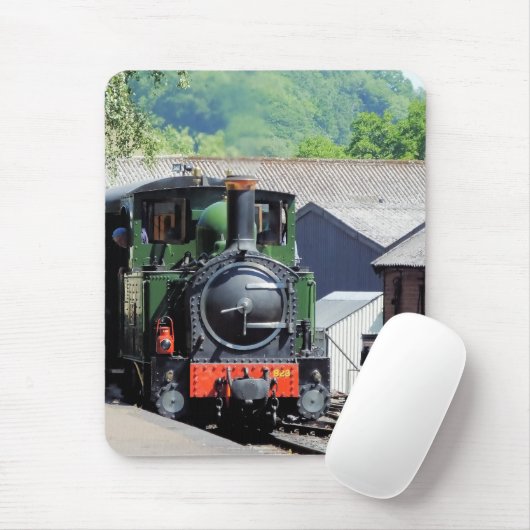 DAMPFLOKOMOTIVE MOUSEPAD (Mit Mouse)