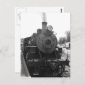 Dampflokomotive Nr. 40 Postkarte (Vorne/Hinten)