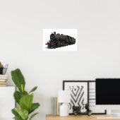 Dampflokomotive Poster (Heimbüro)