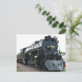 Dampflokomotive Postkarte (Stehend Vorderseite)