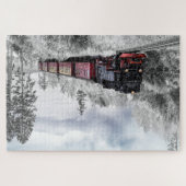 Dampflokomotive Puzzle (Horizontal)