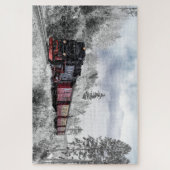 Dampflokomotive Puzzle (Vertikal)