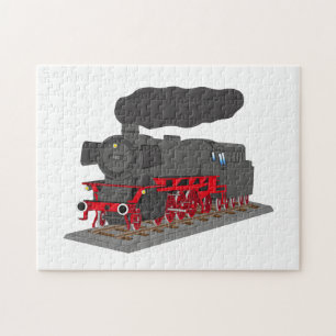 Dampflokomotive Puzzle