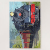 Dampflokomotive Puzzle (Vertikal)
