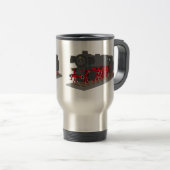 Dampflokomotive Reisebecher (VorderseiteRechts)