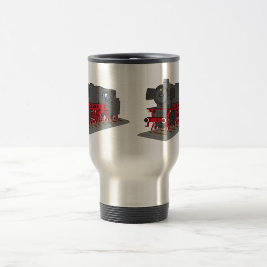 Dampflokomotive Reisebecher (Mittel)