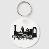 Dampflokomotive Schlüsselanhänger (Rückseite)