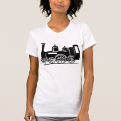 Dampflokomotive T - Shirt (Vorderseite)