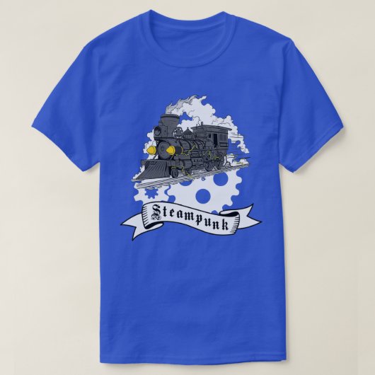 Dampflokomotive T-Shirt (Design vorne)