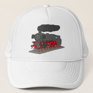 Dampflokomotive Truckerkappe