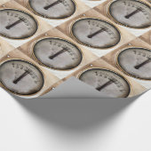 DAMPFLOKOMOTIVEN GESCHENKPAPIER (Ecke)
