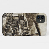 Dampflokomotiven Geschichte Case-Mate iPhone Hülle (Rückseite (Horizontal))