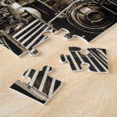 Dampflokomotiven Geschichte Puzzle (Seite)