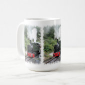 DAMPFLOKOMOTIVEN KAFFEETASSE (Vorderseite Links)