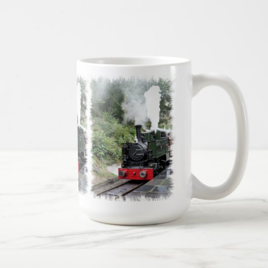 DAMPFLOKOMOTIVEN KAFFEETASSE (Rechts)