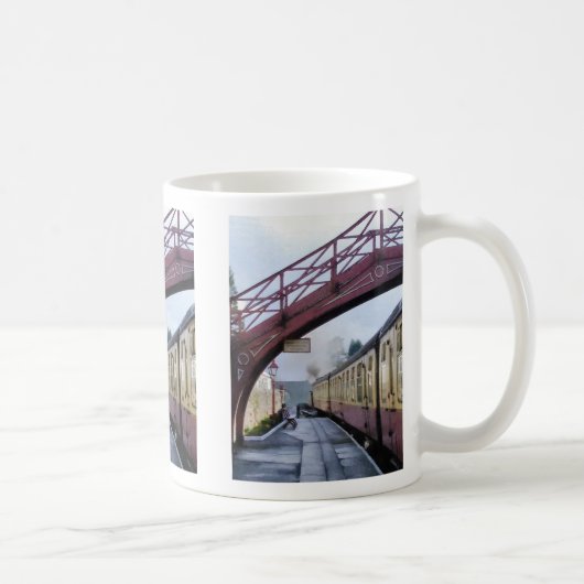 DAMPFLOKOMOTIVEN KAFFEETASSE (Rechts)
