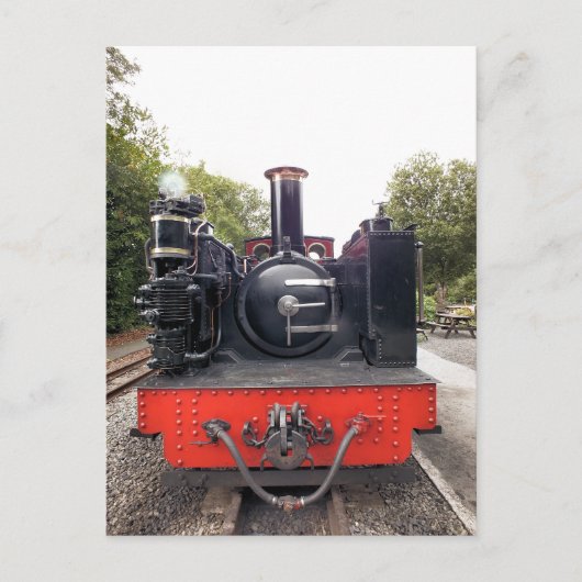 DAMPFLOKOMOTIVEN POSTKARTE (Vorderseite)