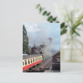 DAMPFLOKOMOTIVEN POSTKARTE (Stehend Vorderseite)