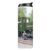 DAMPFLOKOMOTIVEN THERMOSBECHER (Nach links gedreht)