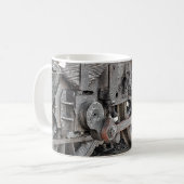DAMPFLOKOMOTIVRÄDER KAFFEETASSE (Vorderseite Links)