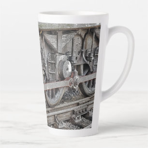 DAMPFLOKOMOTIVRÄDER MILCHTASSE