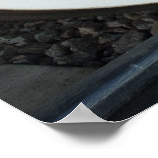 Dampfloks Poster (Ecke)