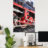 Dampfloks Poster (Heimbüro)
