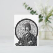 Dampfmann Postkarte (Stehend Vorderseite)